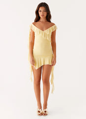 Shona Mini Dress Yellow