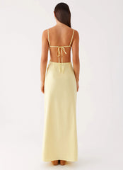 Selah Maxi Dress Yellow
