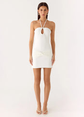 Sacred Mini Dress White
