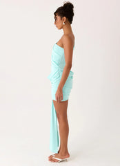 Alizee Mini Dress Aqua