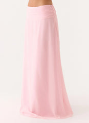 Natalya Maxi Skirt Pink