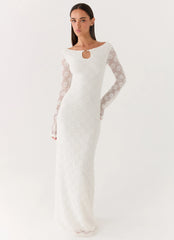Theresea Maxi Dress White