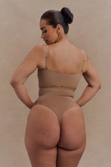 Saria High Waist Shapewear Briefs Latte