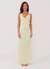 Musa Maxi Dress Lemon