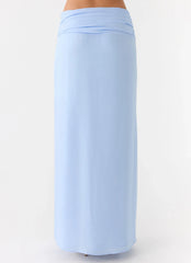 Remee Maxi Skirt Blue