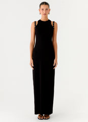 Rockstar Maxi Dress Black