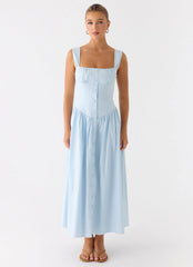 Emmalina Midi Dress Blue