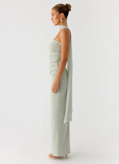 Libra Maxi Dress Pastel Sage
