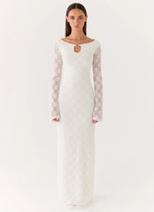 Theresea Maxi Dress White