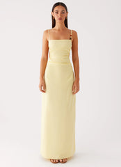 Selah Maxi Dress Yellow