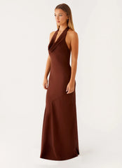 Sullivan Maxi Dress Chocolate
