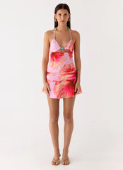 Inaya Mini Skirt Pink