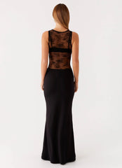 Imperial Maxi Dress Black