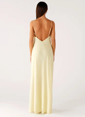 Oliana Maxi Dress Yellow
