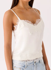 Ellora Cami Top Ivory