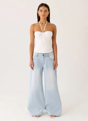 Jayne Top White