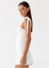 Laufey Mini Dress White