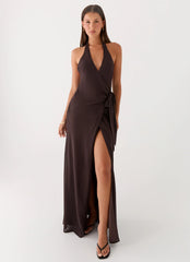 So Chic Maxi Dress Cool Chocolate
