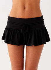 Landon Mini Skort Black