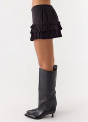 Skyler Mini Skort Black
