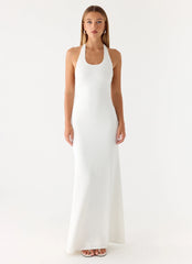 New Girl Maxi Dress White