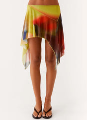Lustra Mini Skirt Moody Floral