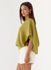 Serena Top Fern Green