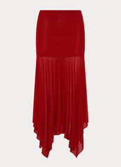 Dionne Maxi Skirt Red