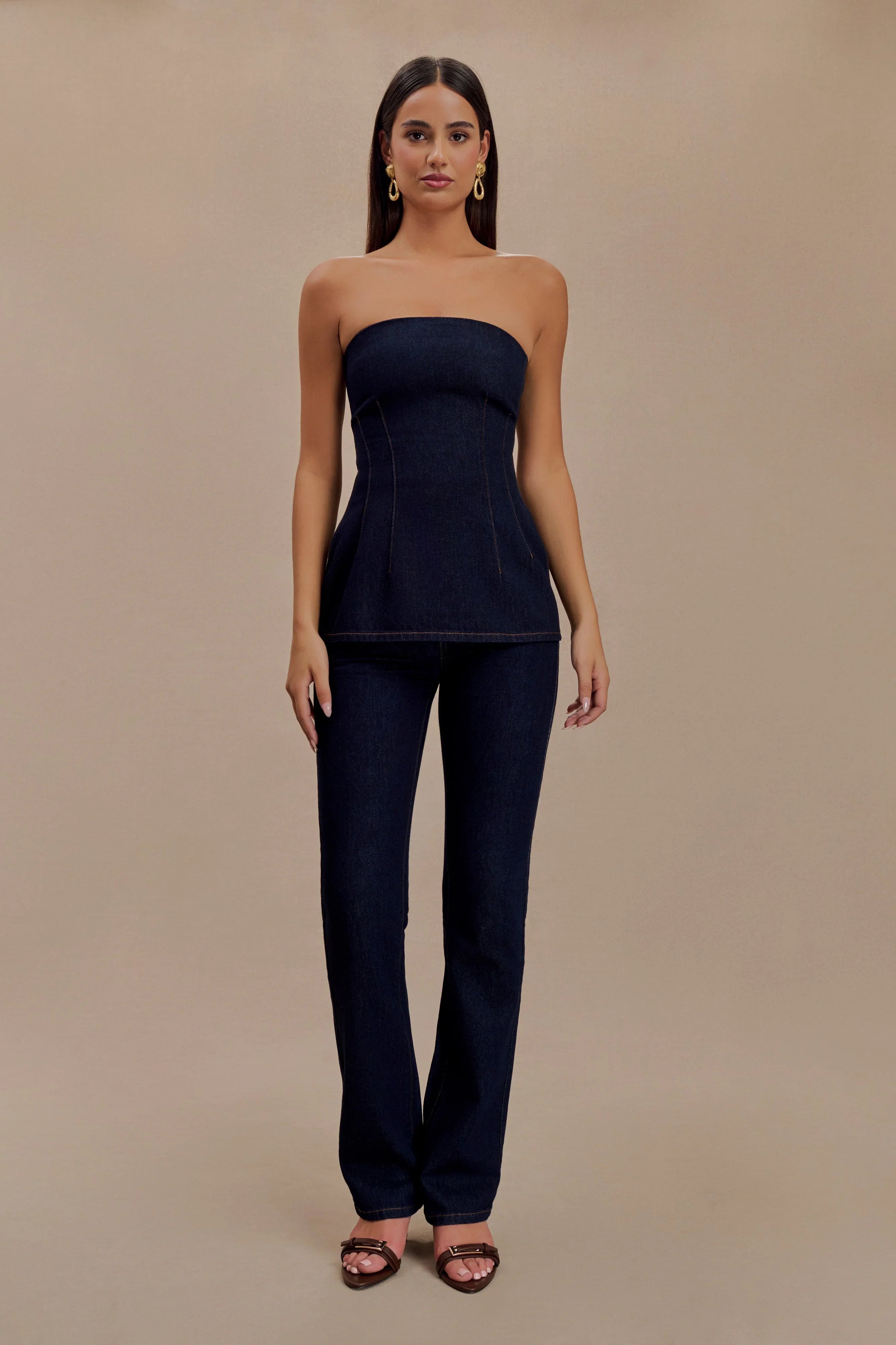 Jericho Straight Leg Jeans Indigo Blue