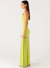 Claria Maxi Dress Lime