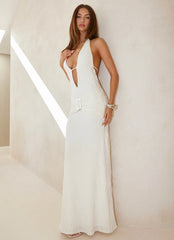 Smoke Ivy Maxi Dress White